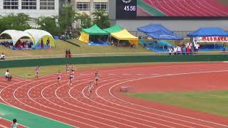 20180526福井県高校総体陸上 女子400ｍ予選5組