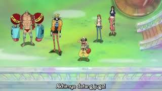 Momen pertamakali sanji melihat nami \u0026 robin setelah time skip