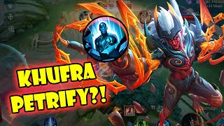 Khufra Petrify Spell Mobile Legends - Full Roaming Gameplay | Mobile Legends Bang Bang