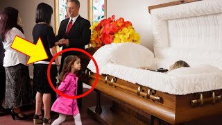 Daughter came to say goodbye to her mother, She notices something strange And stops the Funeral