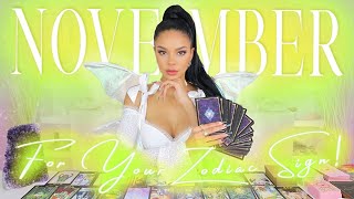 🔮YOUR November 2024 Personal Prediction (For Your Zodiac)🔥💰📬🏡✨Tarot Reading✨Horoscopez💫🧝‍♀️Pick 2🦋