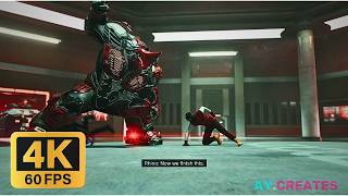 THE UNSTOPPABLE FORCE: Miles & Phin vs RHINO (Roxxon Lab) [4K 60FPS] [NO COMMENTARY]
