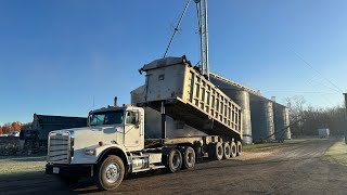 Hauling Dry Corn and…… USING MINING LOADERS?????