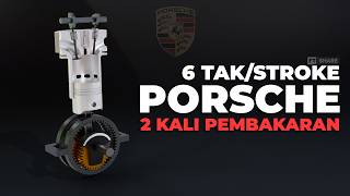 Akhirnya Teknologi Baru Porsche! Rahasia Mesin 6-Tak Dengan Penjelasan 3D