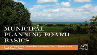 Municipal Planning Board Basics