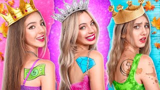 Poor vs Rich vs Giga Rich | Who Will Be the Fall Prom Queen