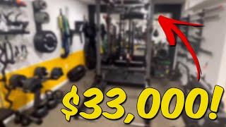 This $33000 Home Gym is SO Clean!