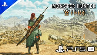 Monster Hunter Wilds NEW Gameplay Beta Demo PS5 Pro 4K (No Commentary)