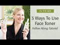 How To Use Toner On Your Face (Demonstration) | Eminence Organics