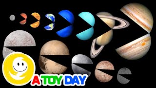Download Funny Planets COMPILATION | Planet for BABY | Funny Planet comparison Game kids | 8 Planets sizes mp3