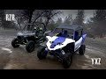 yamaha yxz vs polaris rzr ergonomics