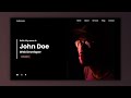 RESPONSIVE Personal PORTFOLIO Website HTML CSS And JAVASCRIPT | Mobile First
