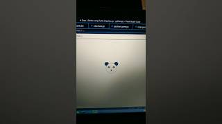 make panda by python turtle ll #computer #panda #python