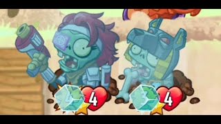 Zombies get frozen when they are about to attack | PvZ heroes