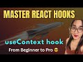 Master React Hook | useContext Hook in React from Basic to Advance in Hindi | useContext in React JS