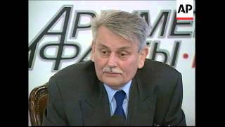 RUSSIA: BORISLAV MILOSEVIC HOLDS PRESS CONFERENCE