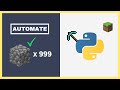 Creating a Minecraft Auto Miner in Python 3.9 Tutorial (Fast & Easy)
