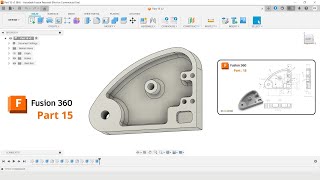 Fusion 360 tutorial 3D Modeling: Part 15