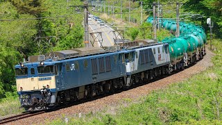 2023.5/4  8084レ EF64 1022＋EF64 1013＋タキ 倉本〜須原にて