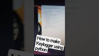 Hack your keyboard | How to make keylogger using python