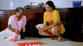 Brahmanandam  Back To Back Comedy Scenes from Sarpayagam Telugu Movie || Telugu Comedy || SP Shorts