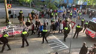 Pegida-demonstratie trekt door Eindhoven