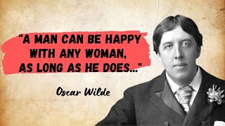22 Oscar Wilde's Wilde and Humorous Quotes