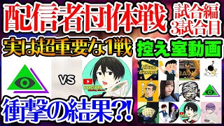 【衝撃の結果】勝利を左右する超重要な一戦！勝者はまさかの...  ウイイレ配信者対抗団体戦 試合編控え室③【ウイイレアプリ2020】