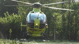 A1 ambulance 17-134 naar brand + opstijgen trauma helikopter