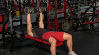How To Do A Flat Dumbbell Press