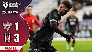 Eyüpspor - Beşiktaş 1-3 MAÇ ÖZETI | Trendyol Süper Lig 2024-2025 Milot Rashica Golü |