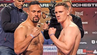 Joseph Parker vs Jack Massey • FULL WEIGH IN & FACE OFF | Eubank v Smith | Sky Sports Boxing