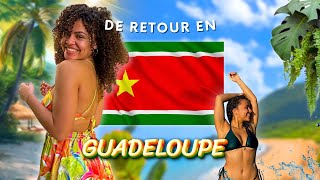 DE RETOUR EN GUADELOUPE