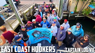 East Coast Hookers Fishing Trip on the Captain Lou with Non-stop Ling Action 2024