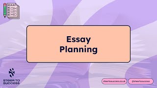 Essay Planning Guide