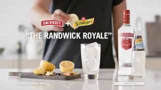 Schweppes cocktail revolution - The Randwick Royale