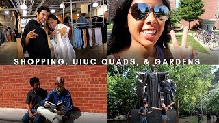 UNOFFICIAL TOUR OF THE UIUC CAMPUS QUADS