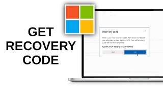 How to Get Recovery Codes in Microsoft account