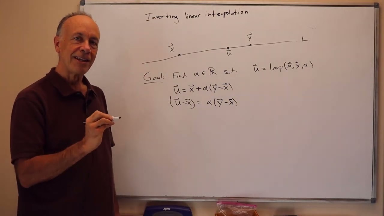 08 01 Linear Interpolation (Lerp-ing) - YouTube