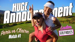 PARIS & CLAIRE ARE TAKING OVER GOLFHOLICS!