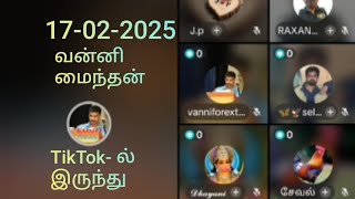 வன்னி மைந்தன் TikTok- ல் இருந்து 17-02-2025