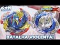 ULTIMATE VALKYRIE .Lg.V'-9 vs GUILTY LONGINUS .Kr.MDs-2 - Beyblade Burst ベイブレードバースト