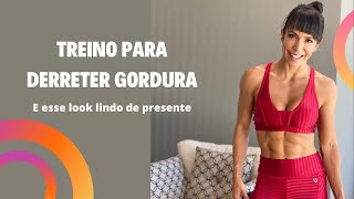 🔴 Treino para derreter gordura - e presente da Bro - Carol Borba