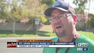 VIDEO: Local bus driver suspended after altercation with passenger