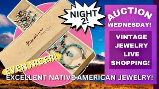 Night 2! (EVEN NICER) Excellent Native American Jewelry Auction!