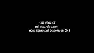 Eathanu makalee pooram VATTOLLIKKAVU THALAPPOLI MAHOTSAVAM 2018 #-- Anoop amaze