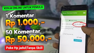 Kerja Paling Santai Cuma Berkomentar Dibayar, Kerja Online Freelance - Cara Dapat Uang Dari Internet