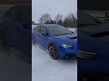 2022 subaru wrx loves the snow