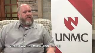 Mike Wharton Staying Connected with UNMC