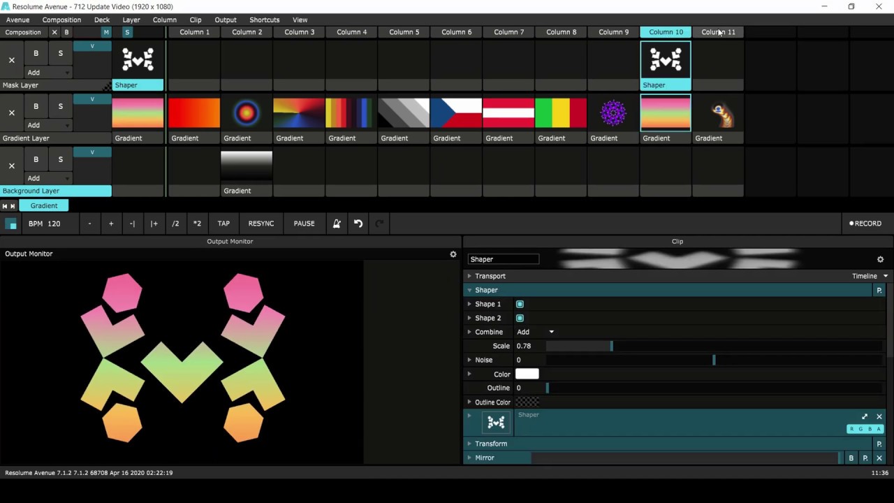 Resolume Tutorial Gradient Youtube